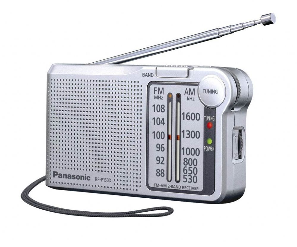 RADIO PORTÁTIL PANASONIC RF-P150DEG-S