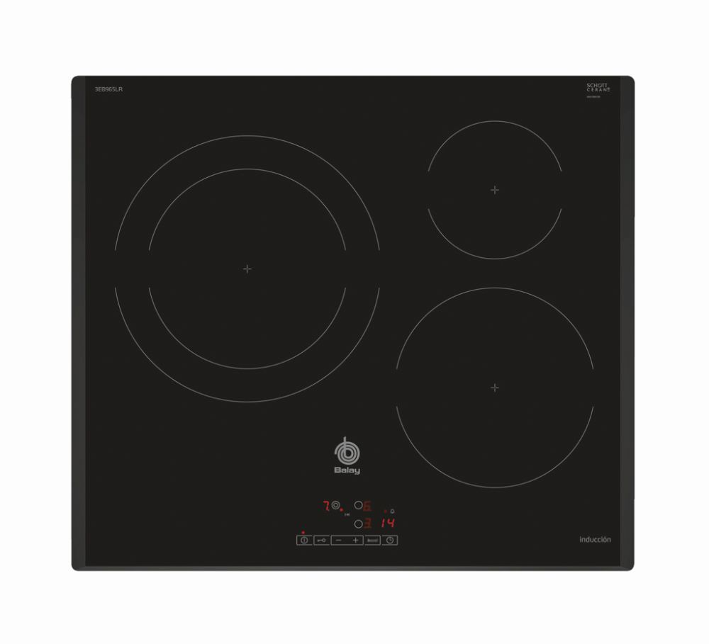 ENCIMERA VITROCERÁMICA DE INDUCCIÓN BALAY 3EB965LR