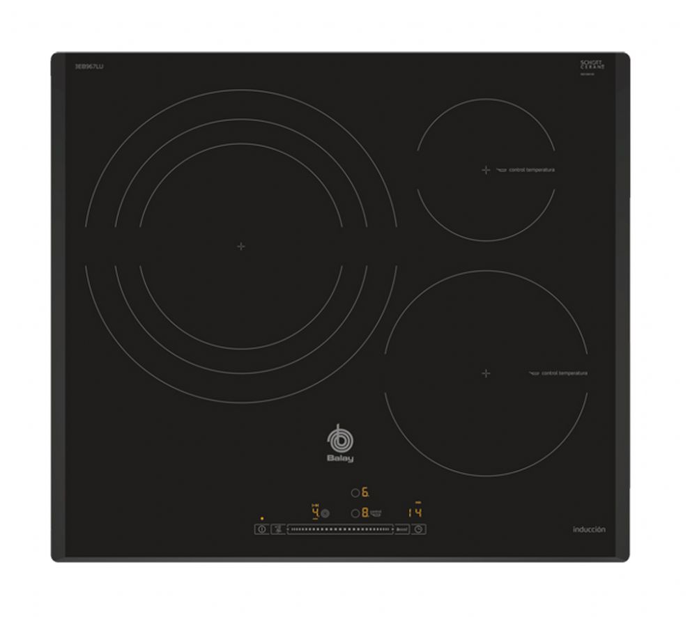 ENCIMERA VITROCERÁMICA DE INDUCCIÓN BALAY 3EB967LU