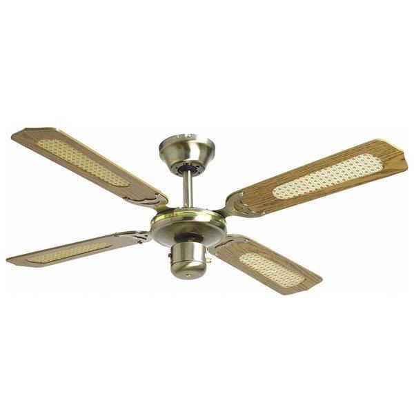Ventilateur De Plafond CF 01105 M - 105 Cm, 4 Pales Réversibles, Puissance 50W - Sans Lumière