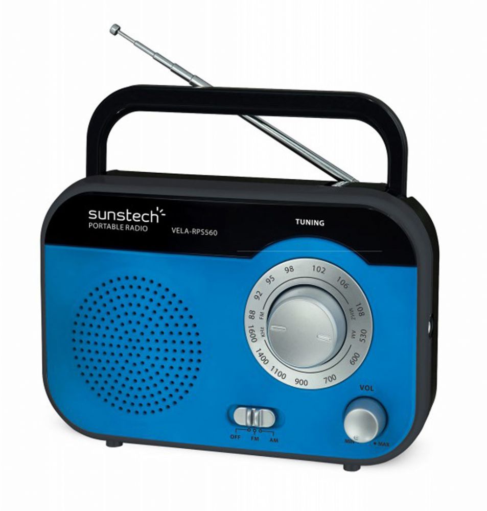 RADIO PORTÁTIL SUNSTECH RPS560BL